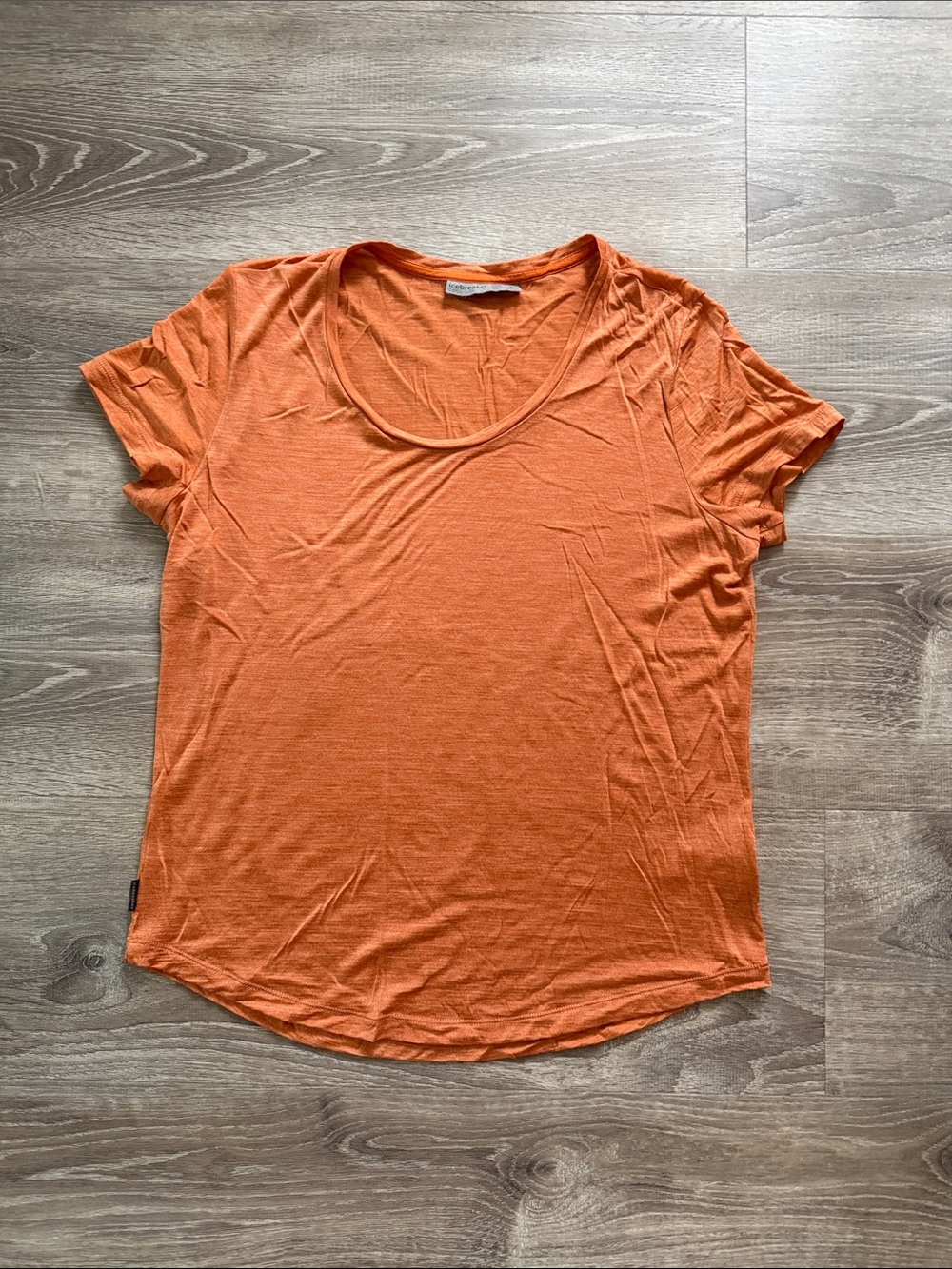 Icebreaker top lyocell/merino blend